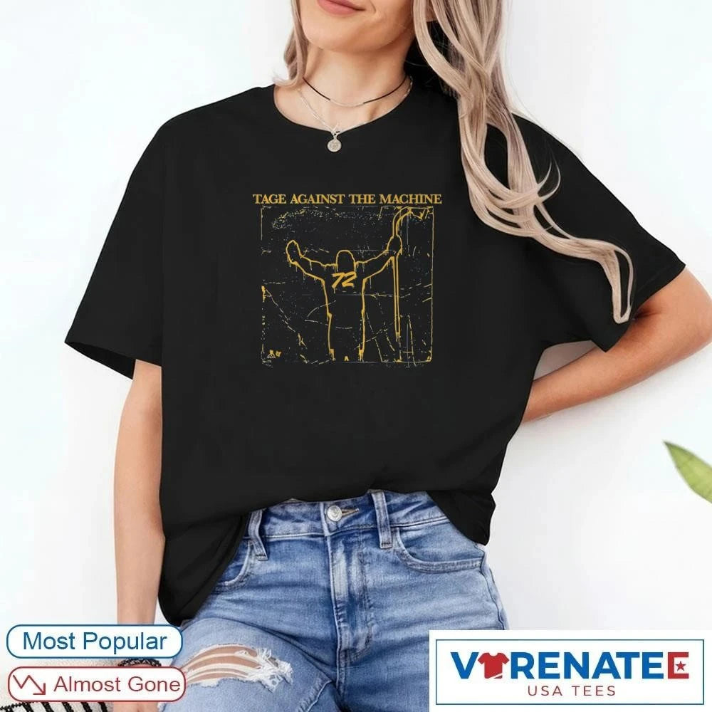 Official Tage Thompson Tage Against the Machine Buffalo Sabres T-Shirt