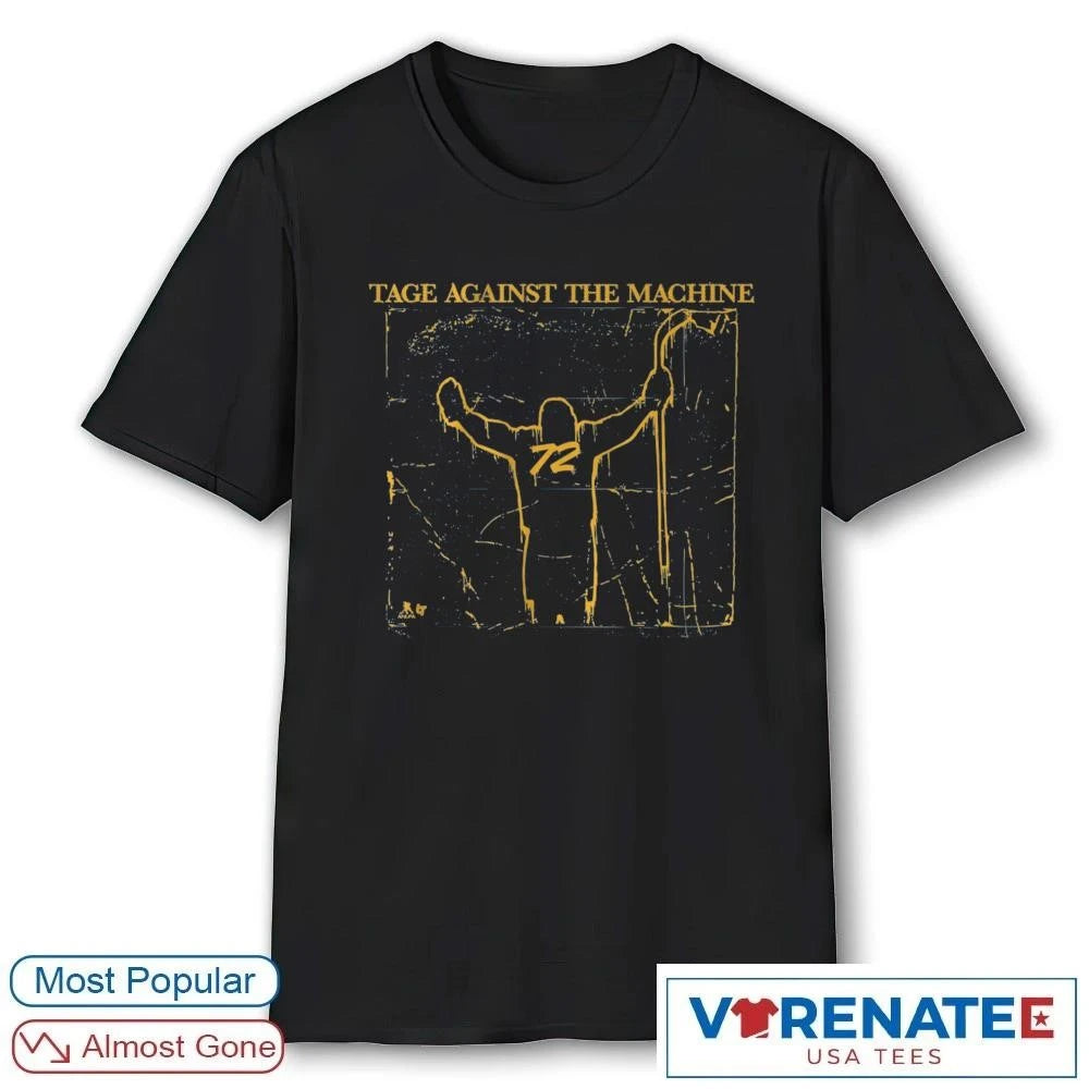 Official Tage Thompson Tage Against the Machine Buffalo Sabres T-Shirt