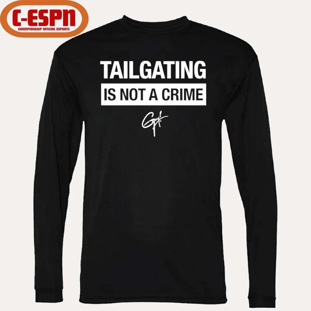 Official Tailgating Is Not A Crime Shirt