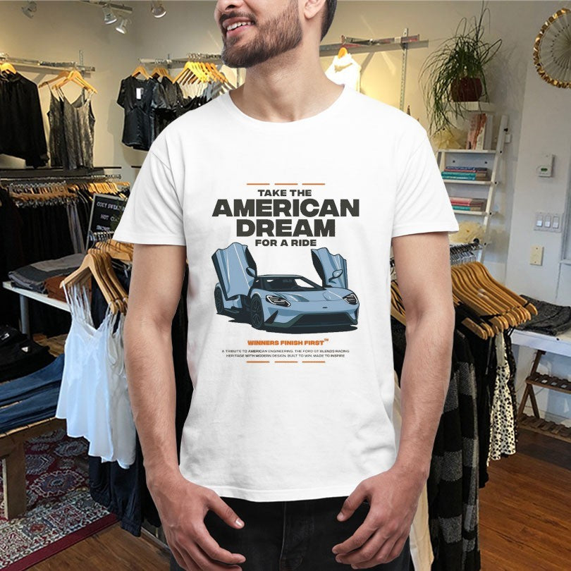 Official Take The American Dream For A Winners Finish First The Hamilton Collection Shirts