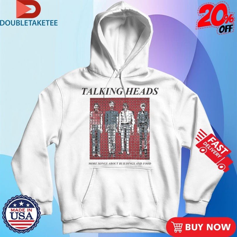 Official Talking Heads More Songs About Buildings And Food Album Cover Shirts