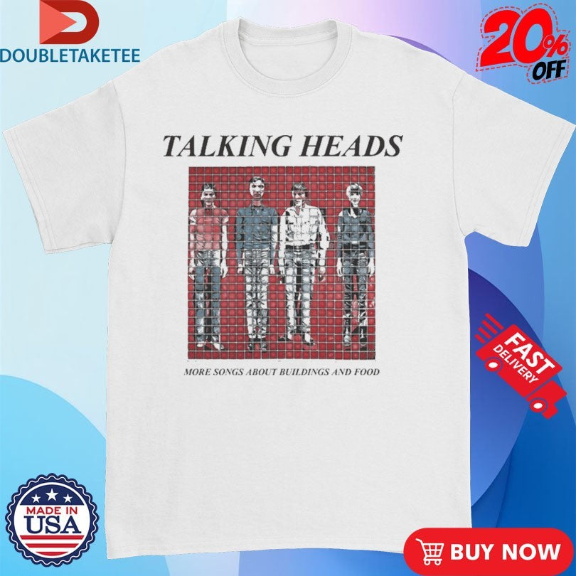 Official Talking Heads More Songs About Buildings And Food Album Cover Shirts