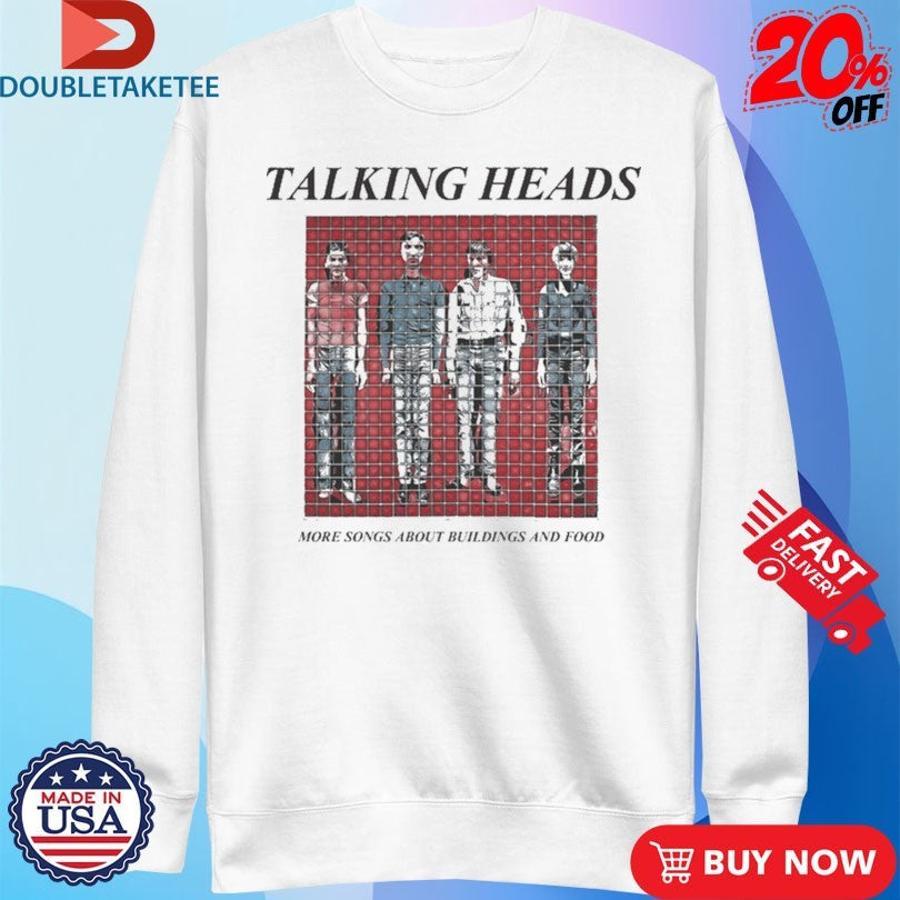 Official Talking Heads More Songs About Buildings And Food Album Cover Shirts