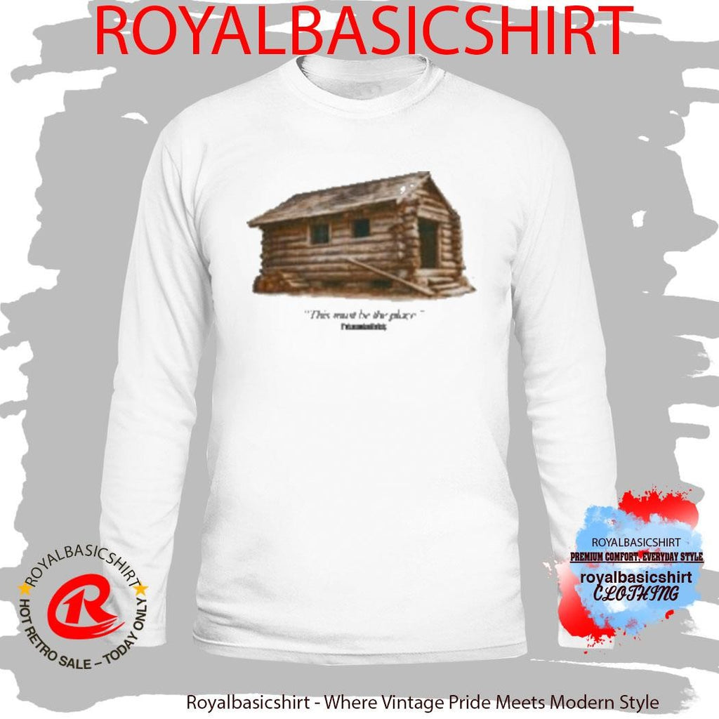 Official Talking Heads This Must Be The Place Cabin T-Shirt