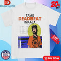 Official Tame Impala Deadbeat Tour Oct + Nov 2025 Shirts