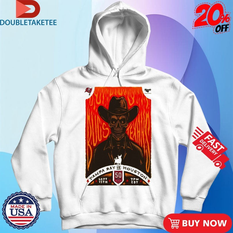 Official Tampa Bay Buccaneers vs. Houston Texans Sept 15, 2025 NRG Stadium, Houston, TX Shirts
