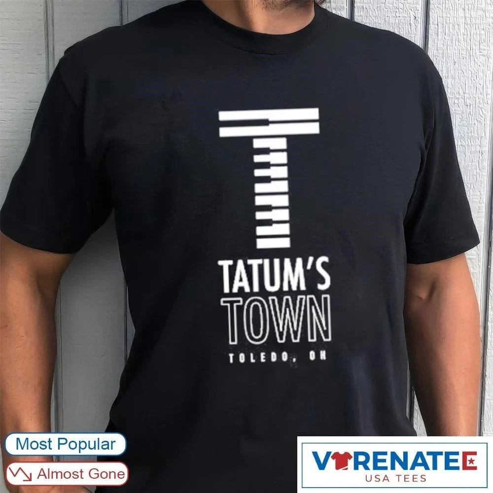 Official Tatum’s Town Toledo OH Art Tatum Zone – Here for Good All 20 t-shirt