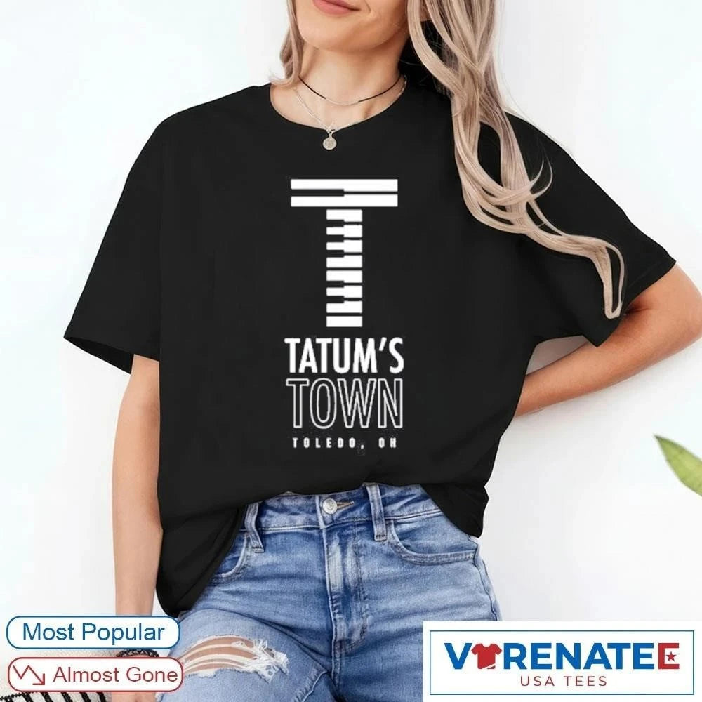 Official Tatum’s Town Toledo OH Art Tatum Zone – Here for Good All 20 t-shirt