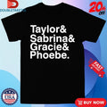 Official Taylor Sabrina Gracie&amp; Phoebe Shirts