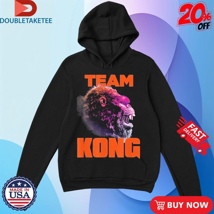 Official Team Kong Godzilla Vs Kong Shirts