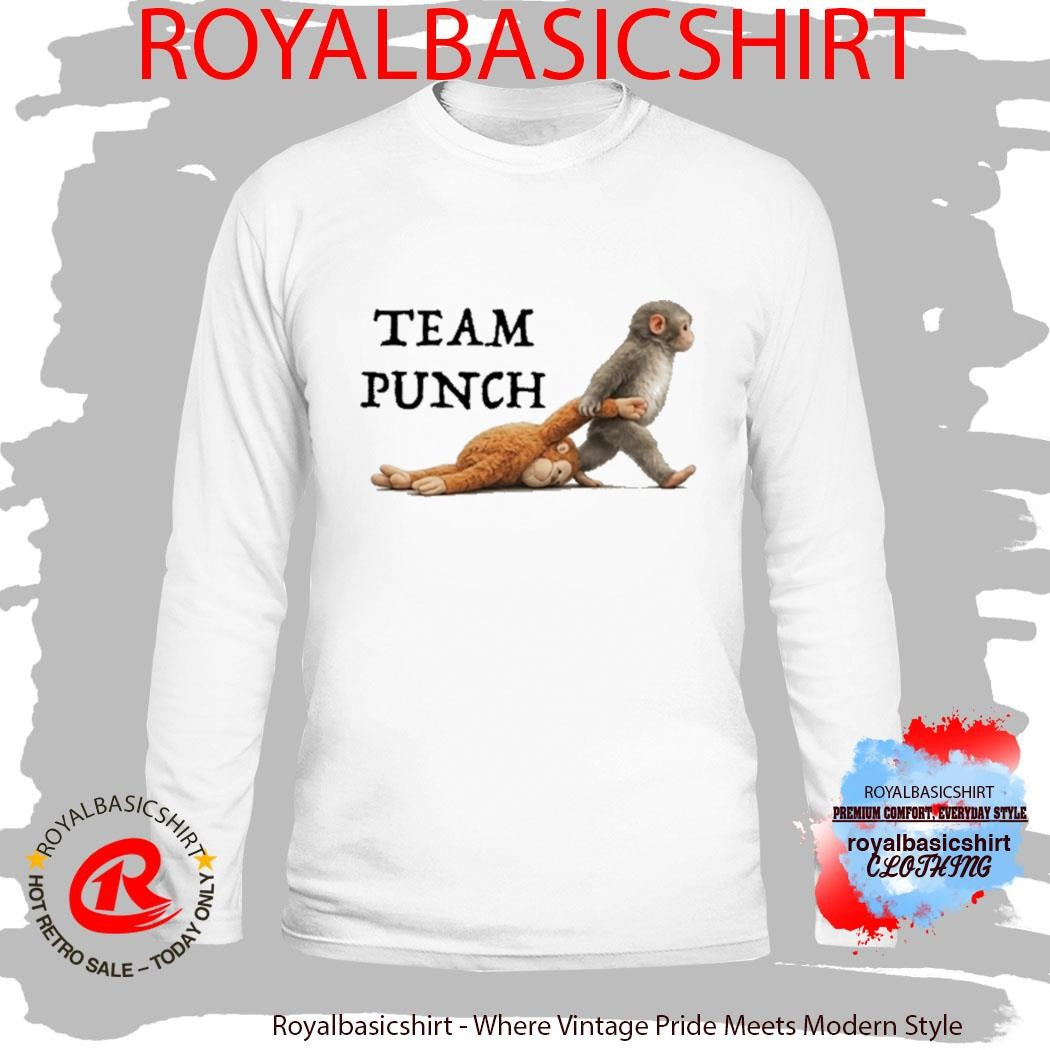 Official Team Punch Baby Monkey Shirt