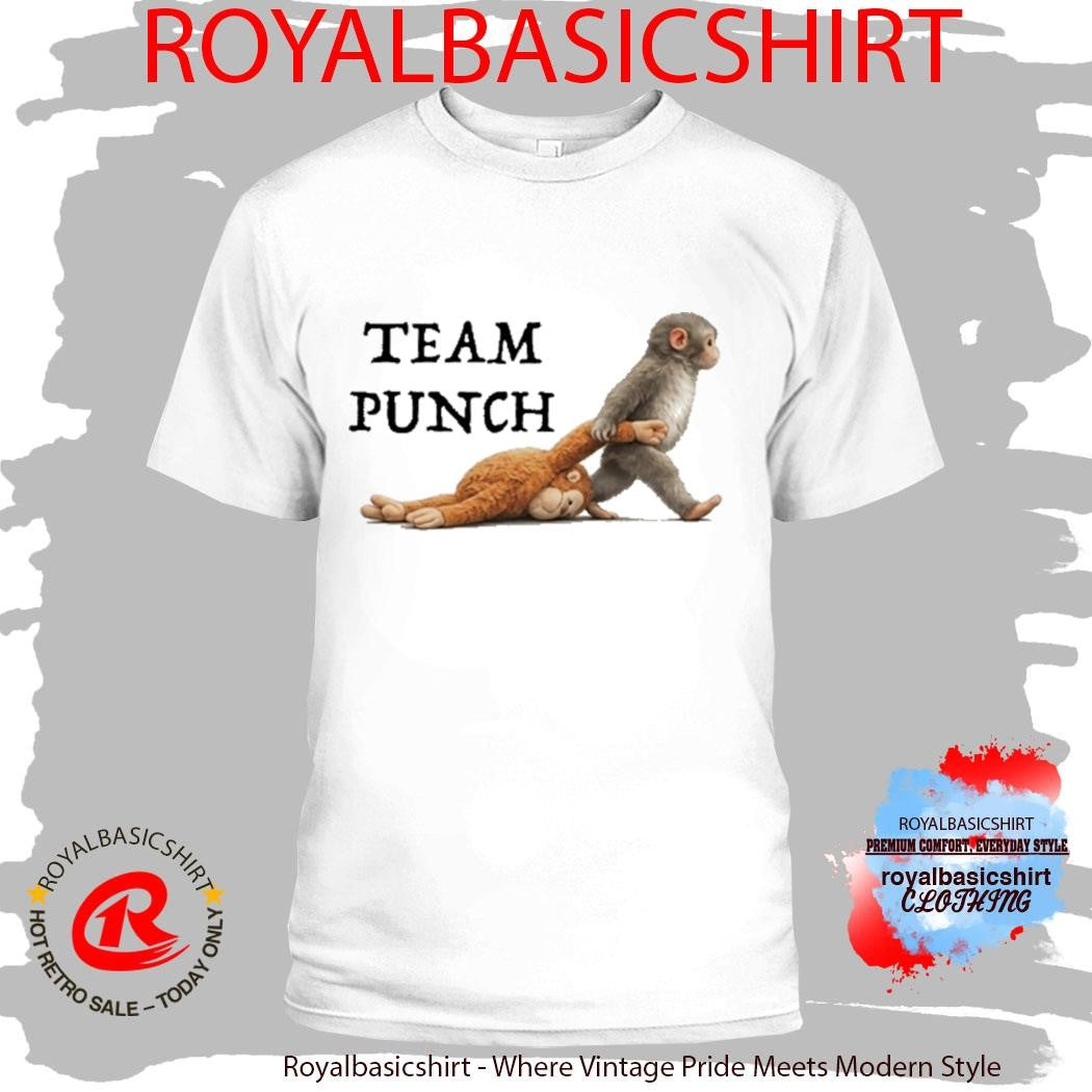 Official Team Punch Baby Monkey Shirt