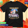 Official Team USA Hockey 2026 Olympic Men’s and Women’s Champions Commemorative Shirt