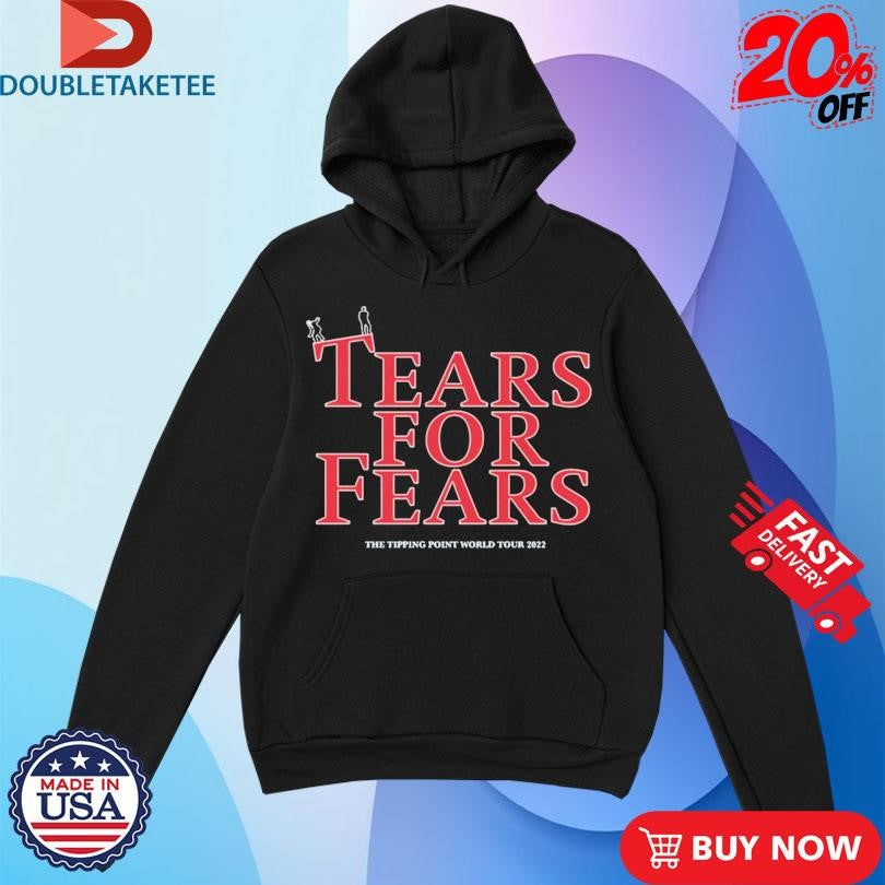 Official Tears For Fears 2022 The Tipping Point World Tour Shirts