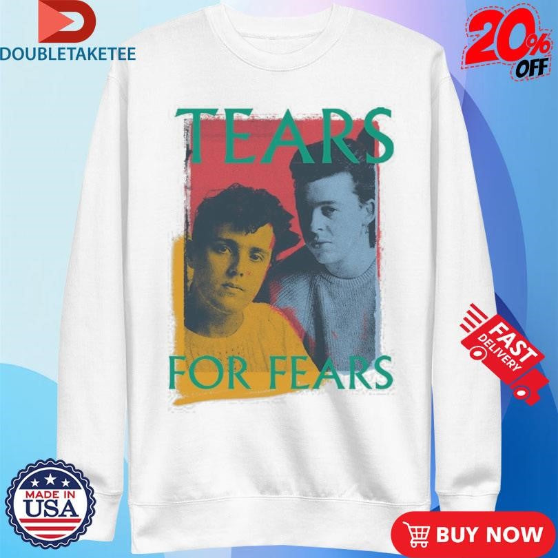 Official Tears For Fears Retro Photo Shirts