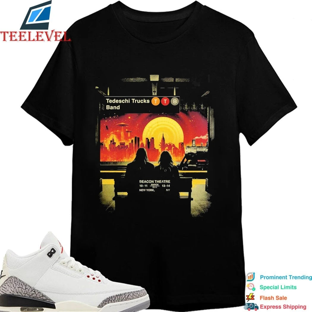 Official Tedeschi Trucks Band New York 2026 Week 1 At Beacon Theatre Shirtss