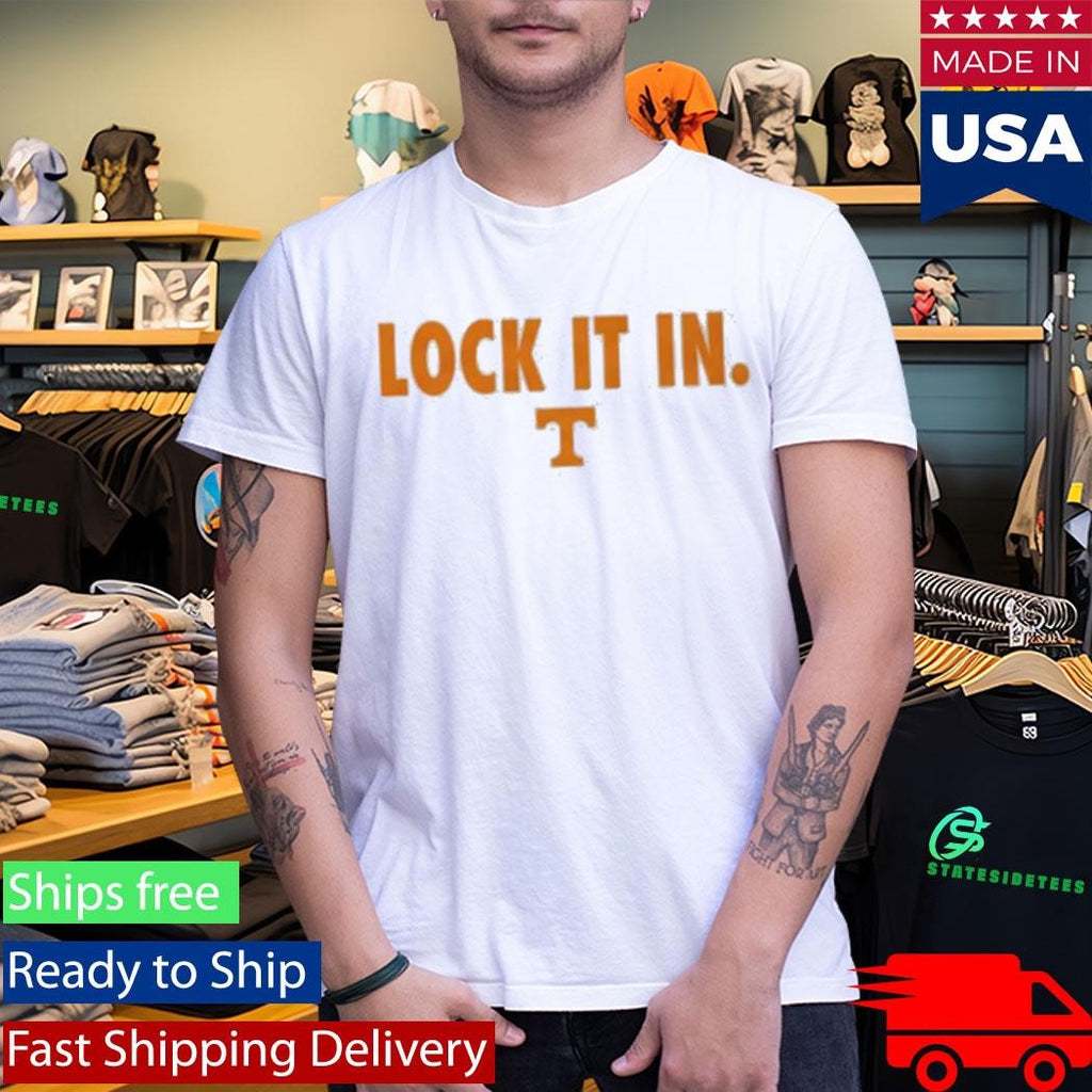 Official Tennessee Lock It In March Madness 2026 Shirt
