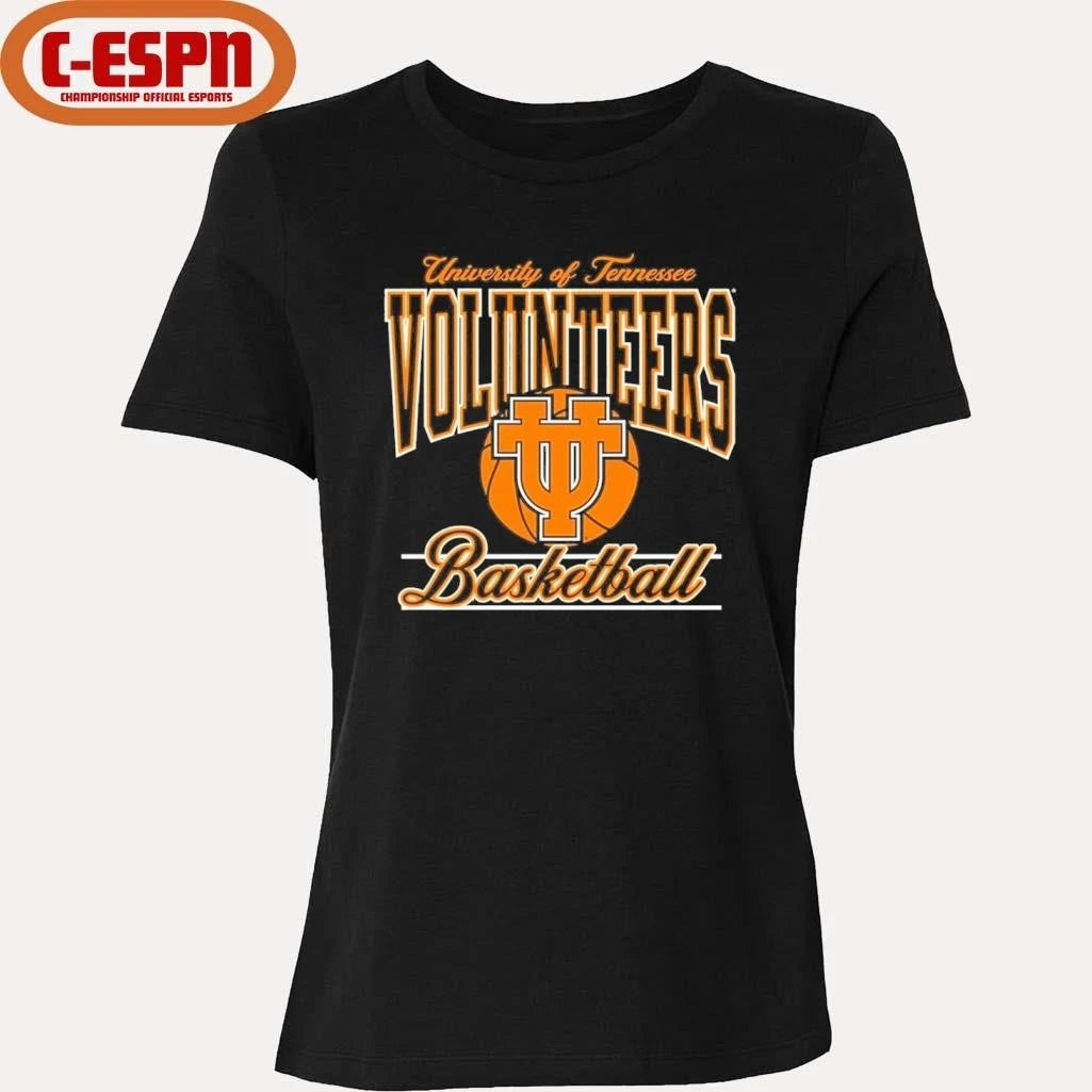 Official Tennessee Vols Basketball Stack with Script Shirt