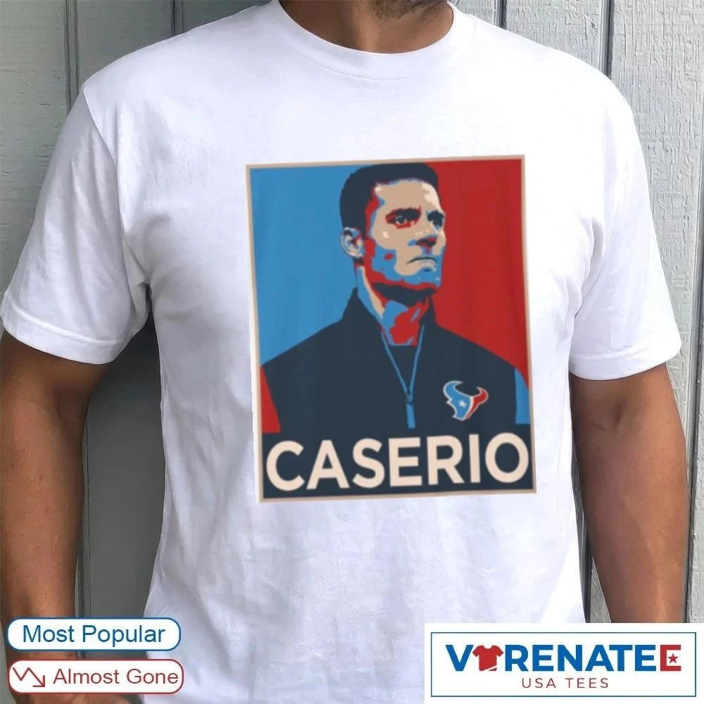 Official Texans Commenter New Nick Caserio Poster t-shirt