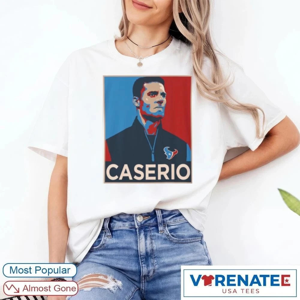 Official Texans Commenter New Nick Caserio Poster t-shirt
