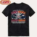 Official Texans Vs Broncos AFC Conference Championship Duel Helmet T-Shirt