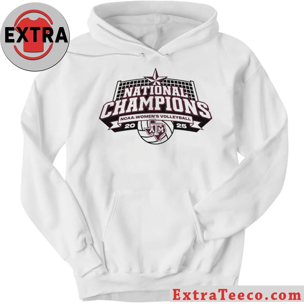 Official Texas A&amp;M Aggies NCAA Women’s Volleyball National Champions T-Shirt