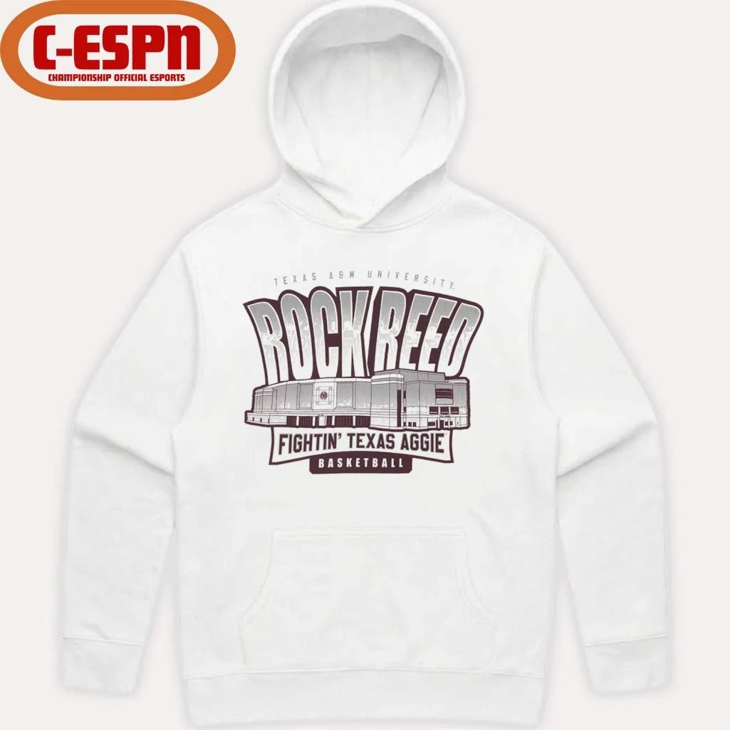 Official Texas A&amp;M Aggies Rock Reed Basketball T-Shirt