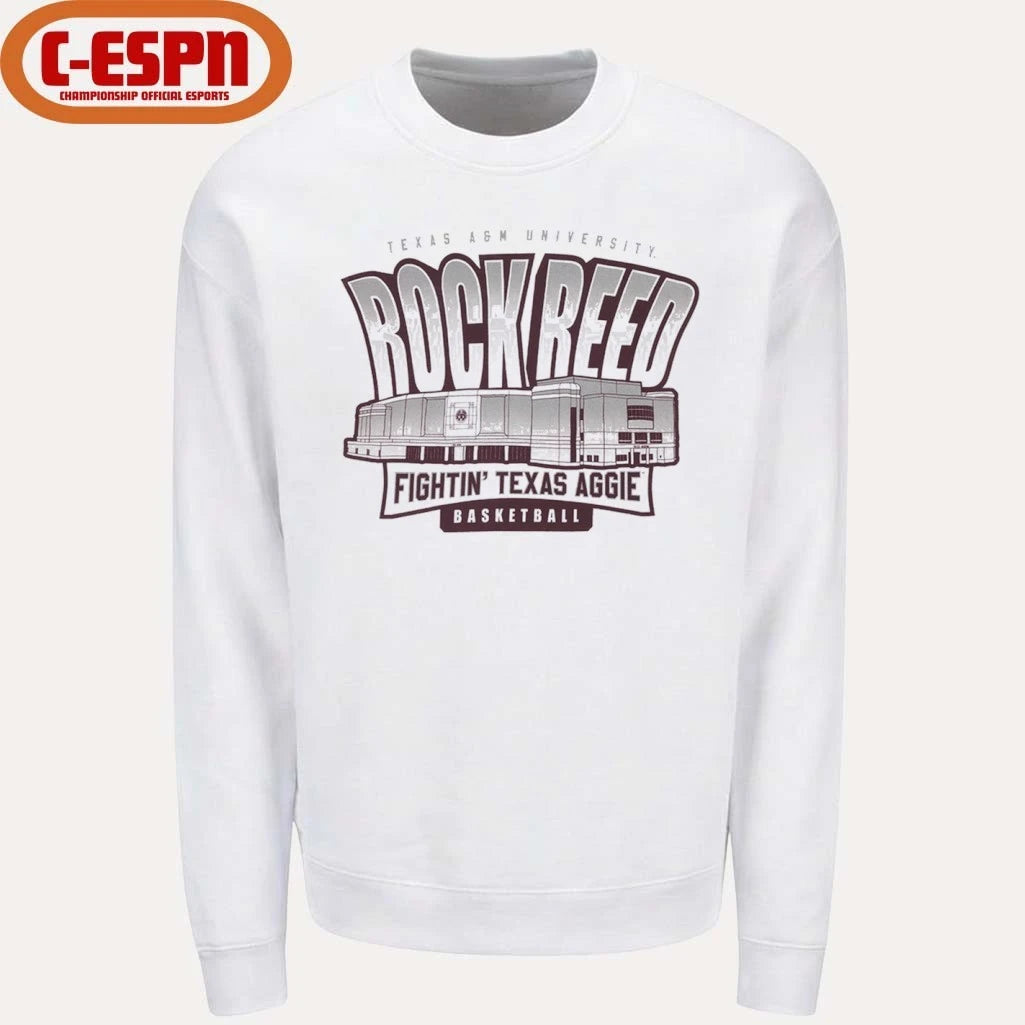 Official Texas A&amp;M Aggies Rock Reed Basketball T-Shirt
