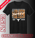 Official Texas Longhorns 2026 NCAA Men’s Basketball Tournament March Madness Sweet 16 T-Shirt