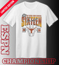 Official Texas Longhorns 2026 NCAA Women’s Basketball Tournament March Madness Sweet 16 Court Shot T-Shirt