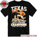 Official Texas Longhorns Cheez-It Citrus Bowl Champions December, 31, 2025 Logo T-Shirt
