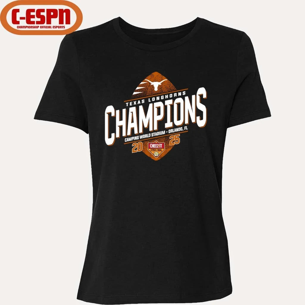 Official Texas Longhorns Cheez-It Citrus Bowl Champions T-shirt