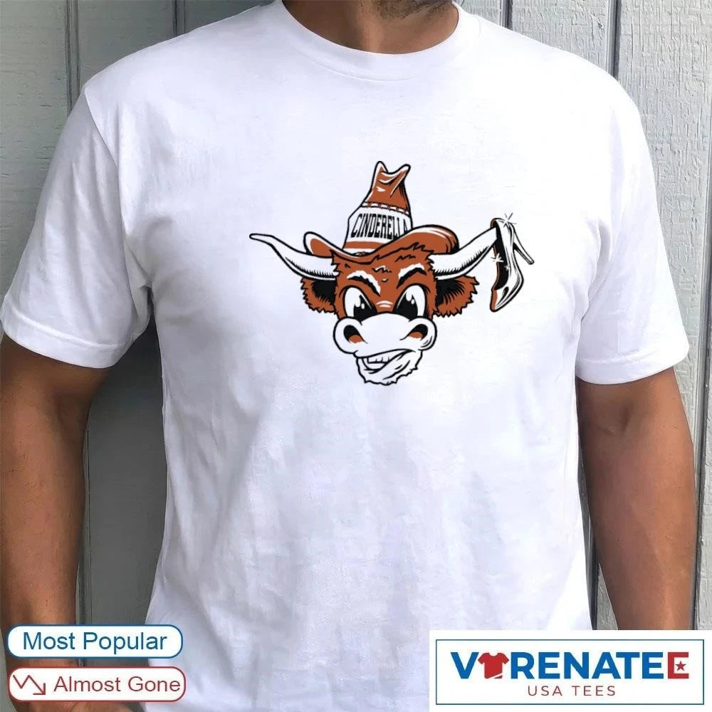 Official Texas Longhorns Cinderella 2026 NCAA March Madness Basketball Tournament Fan T-Shirt