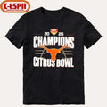 Official Texas Longhorns Citrus Bowl Champions 2025 logo shirt