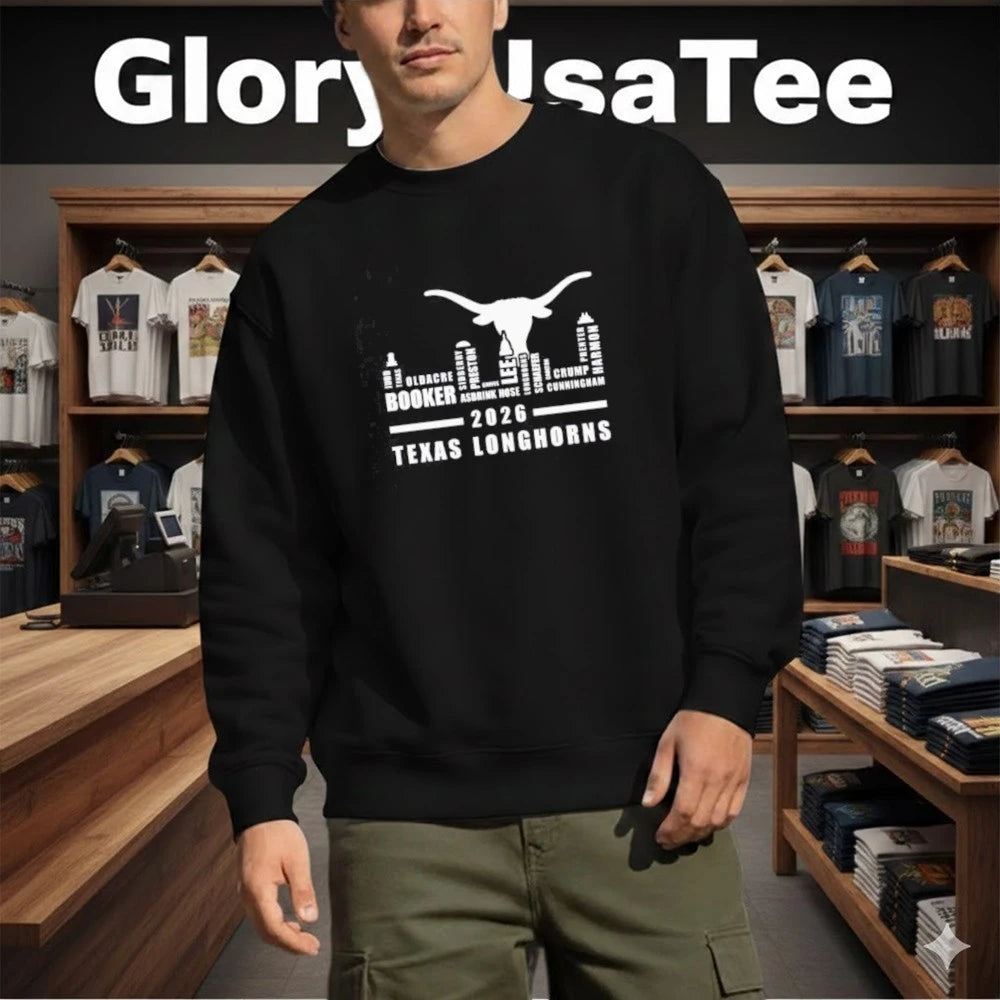Official Texas Longhorns X Skyline City 2026 Shirt