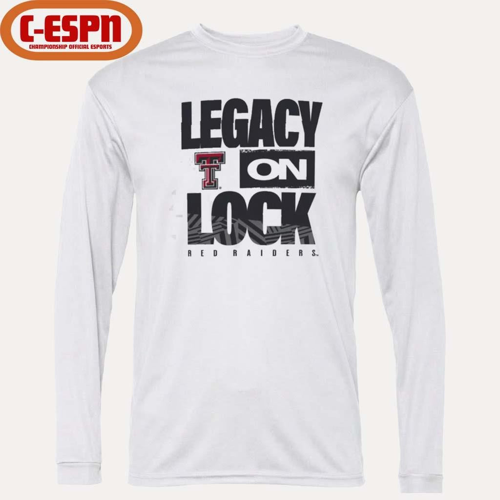 Official Texas Tech Red Raiders Basketball Legacy On Lock Shirt