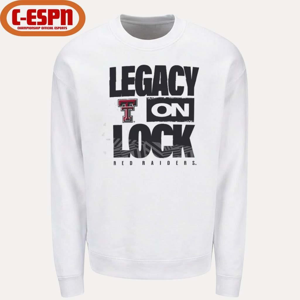 Official Texas Tech Red Raiders Basketball Legacy On Lock Shirt