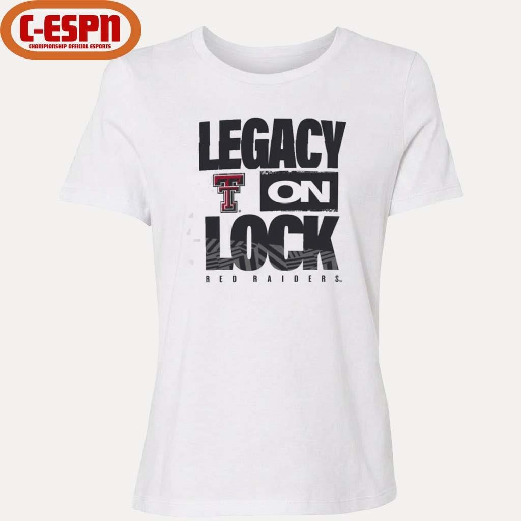 Official Texas Tech Red Raiders Basketball Legacy On Lock Shirt