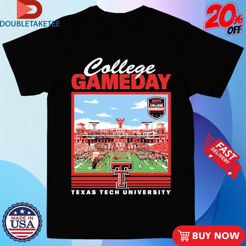 Official Texas Tech Red Raiders College Gameday Stadium Shirts