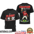 Official Texas Tech Red Raiders Playoff Mode 2025 26 College Football Playoff Logo Shirt
