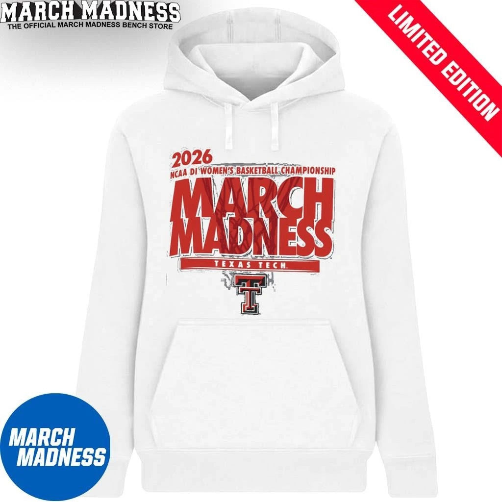 Official Texas Tech Women’s Basketball Single Team 2026 NCAA March Madness Shirt