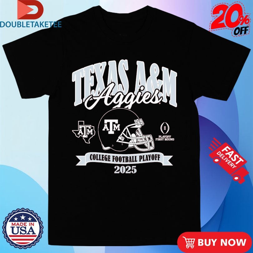 Official Texas a&amp;m Aggies 2025 College Football Playoff Shirts