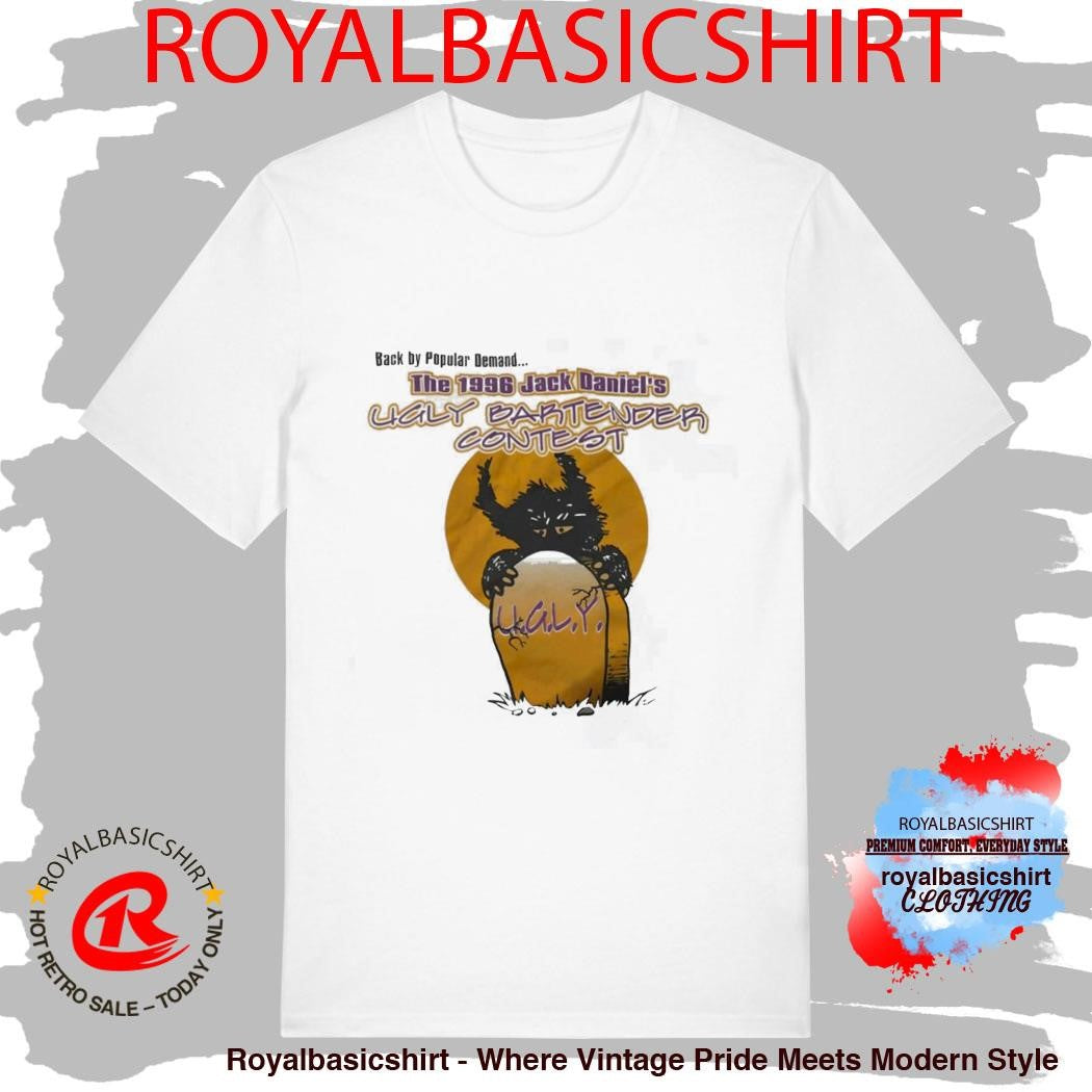 Official The 1996 Jack Daniels Ugly Bartender Contest Shirt