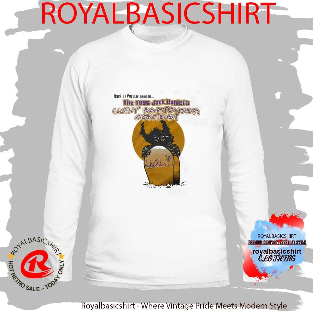 Official The 1996 Jack Daniels Ugly Bartender Contest Shirt