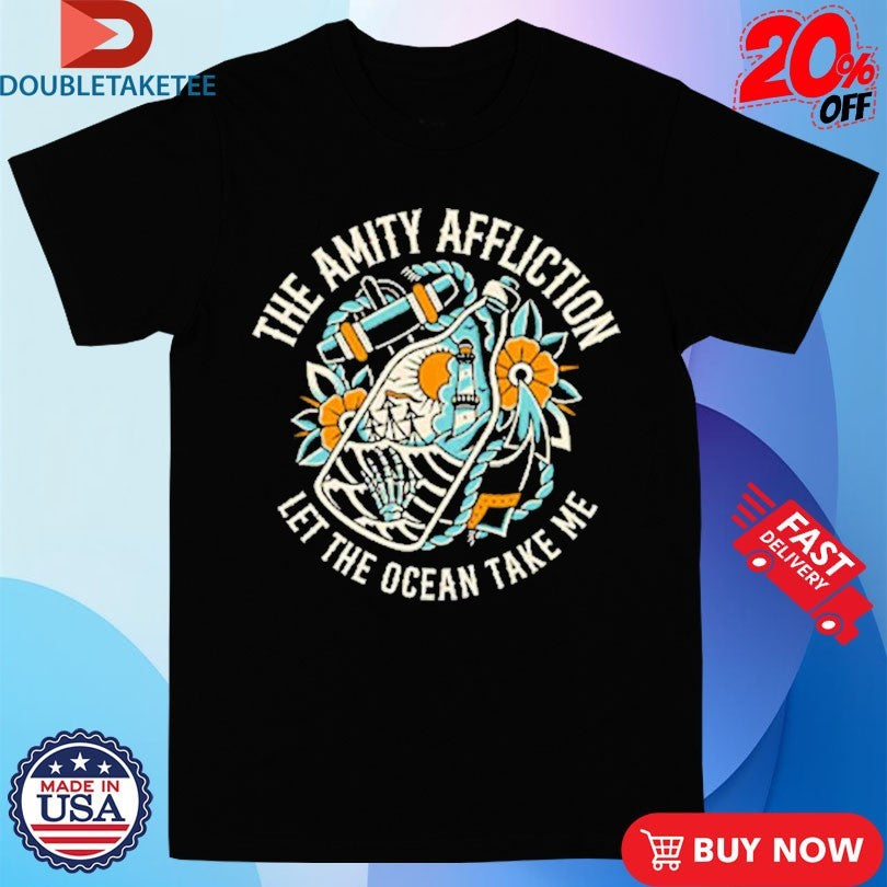Official The Amity Affliction Let The Ocean Take Me Ocean Bottle Shirts