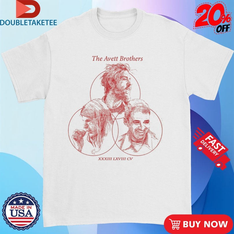 Official The Avett Brothers Tour 2024 Faces Shirts