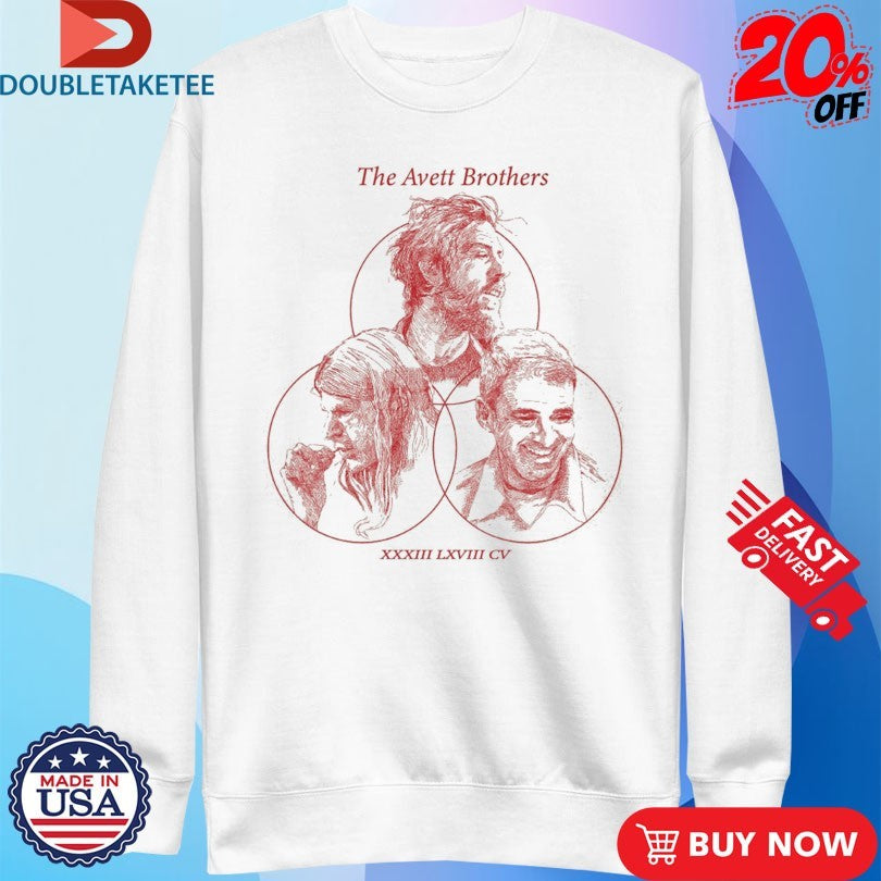 Official The Avett Brothers Tour 2024 Faces Shirts