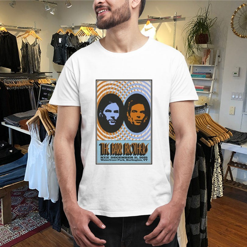 Official The Barr Brothers Dec 31 2025 Waterfront Park In Burlington VT Shirts