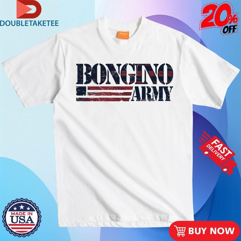 Official The Bongino Show Bongino Army Shirts
