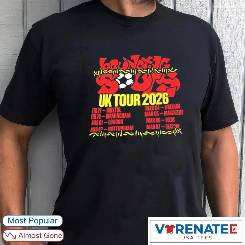 Official The Bouncing Souls Tour 2026 The Aquabats T-shirt